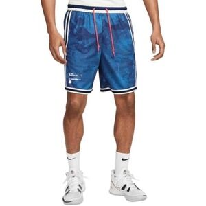 Nike Dri-FIT Halftime Grid Basketball Shorts Athletic Blue‎ Floral Mens S